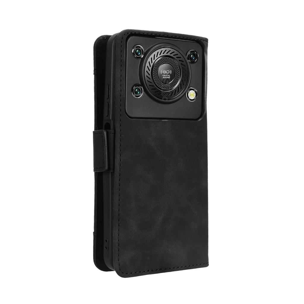 Для Oukitel C60 Pro/Oukitel C60 Кожаный чехол Чехол-кошелек для телефона с несколькими отделениями для карт