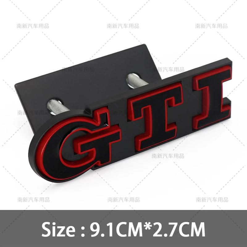 BRP1 For VOLKSWAGEN VW GTI 3D Metal GTI Grill Emblem Badge Rear Trunk Decal Car Sticker for Volkswagen VW Golf 5 6 7 8 MK2 MK3 MK4 Mk oq2
