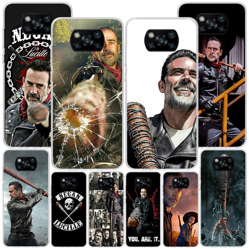 Negan The Walking Dead Phnoe Case for Xiaomi Poco X5 X6 X7 Pro X4 Gt F7 Ultra M8 M7 Redmi 15C 15 13C 13 12C 12 Unique Cover Coqu