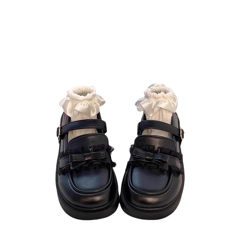 Princess shoes for girls2026Spring and autumn new collection of small leather shoes, single shoes, soft-soled shoes for students, perfect for pairing