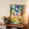 DIY Diamond Painting Princess and Dwarf Cross Stitch Kit Mosaic Art Diamond Painting Full Circle Diamond Home Decoration