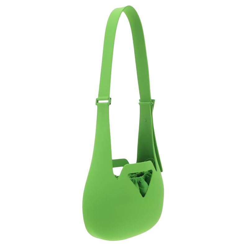 Bottega Veneta Small Moulded Shoulder Bag Acid Green Women Shoulder_bags 696920-V1W00-3872