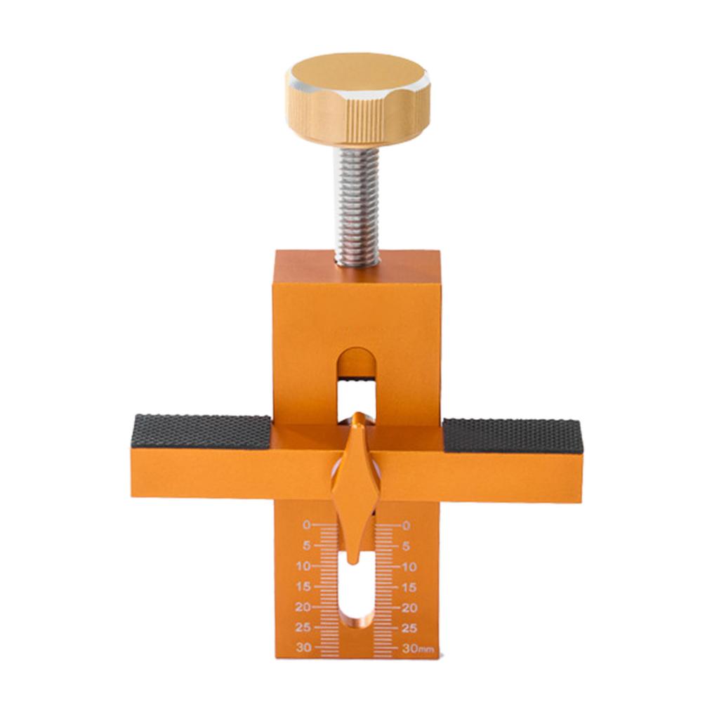 Монтажные приспособления для дверцы шкафа по дереву Инструмент для быстрого позиционирования дверцы шкафа Регулируемые диапазоны зажима из алюминия