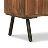US STOCK Sideboard Storage Cabinet Modern Accent Console Table Wooden Floor Cabinet With 2 Doors For Dining Room Hallway