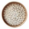 Round Rattan Tray Handmade Decorative Tray Storage Tray Woven Tray  Table Tray