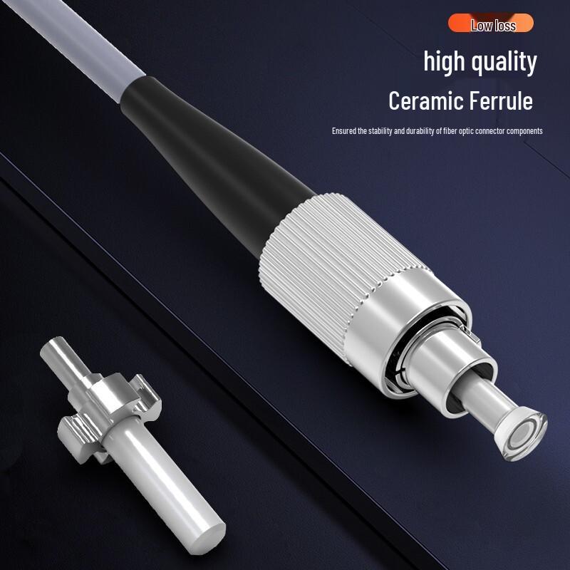 Zhongtianhengke Indoor Armored Multimode Duplex Fiber Optic Patch Cable