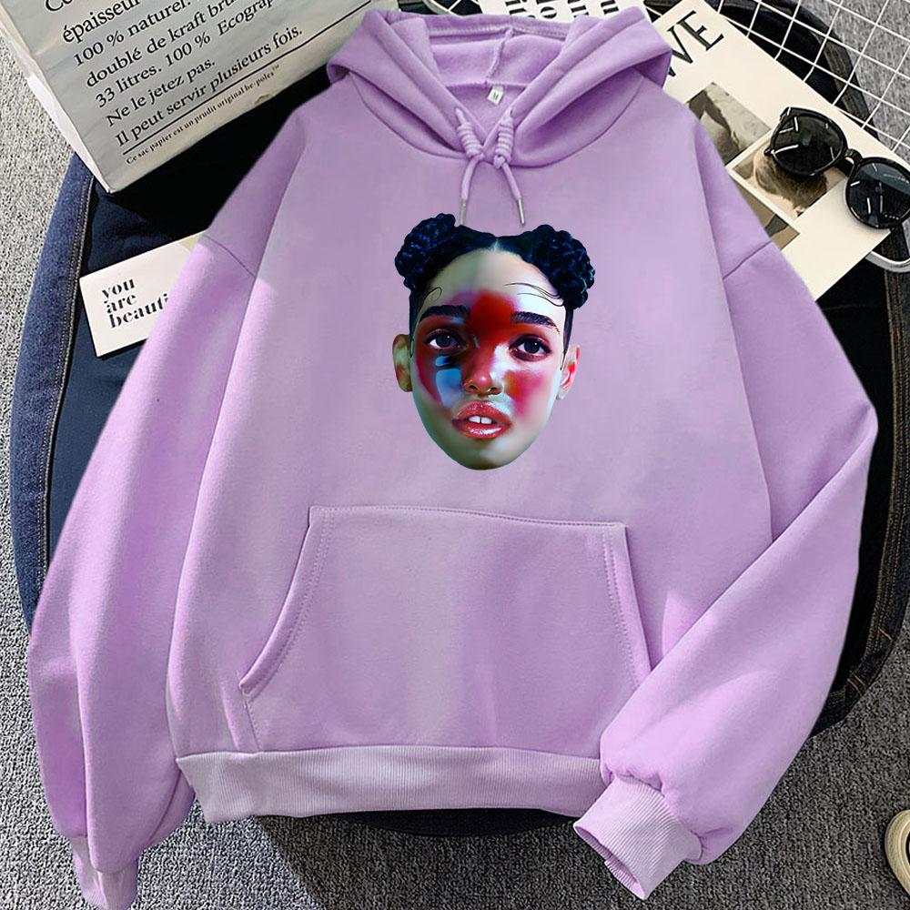 EUSEXUA 2024 New Song Hoodies Singer FKA Twigs Graphic Sweatshirts Ropa De Mujer Sudaderas Women/Men Clothes Round Neck Hoodie