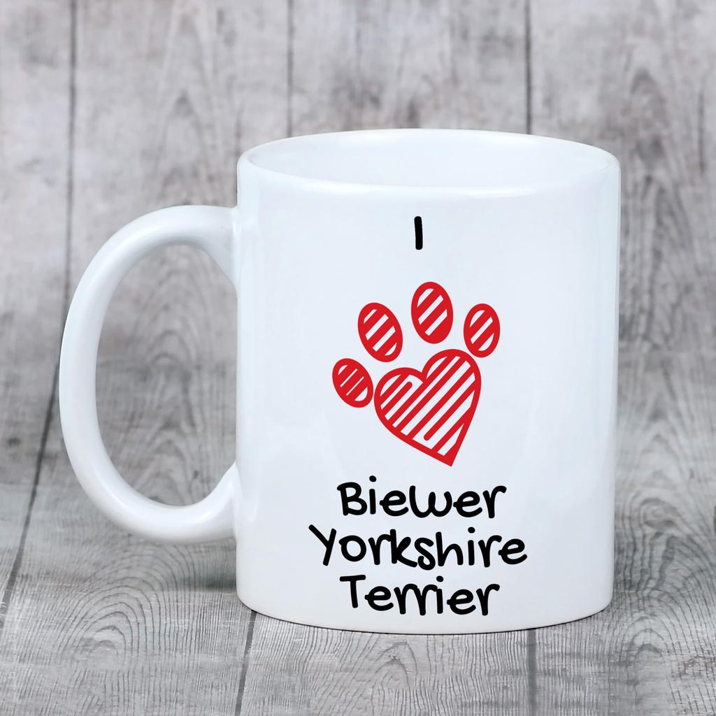 Biewer Yorkshire Terrier - cup with a dog, cute cup with graphics, a gift with your photo from the Art-Dog brand