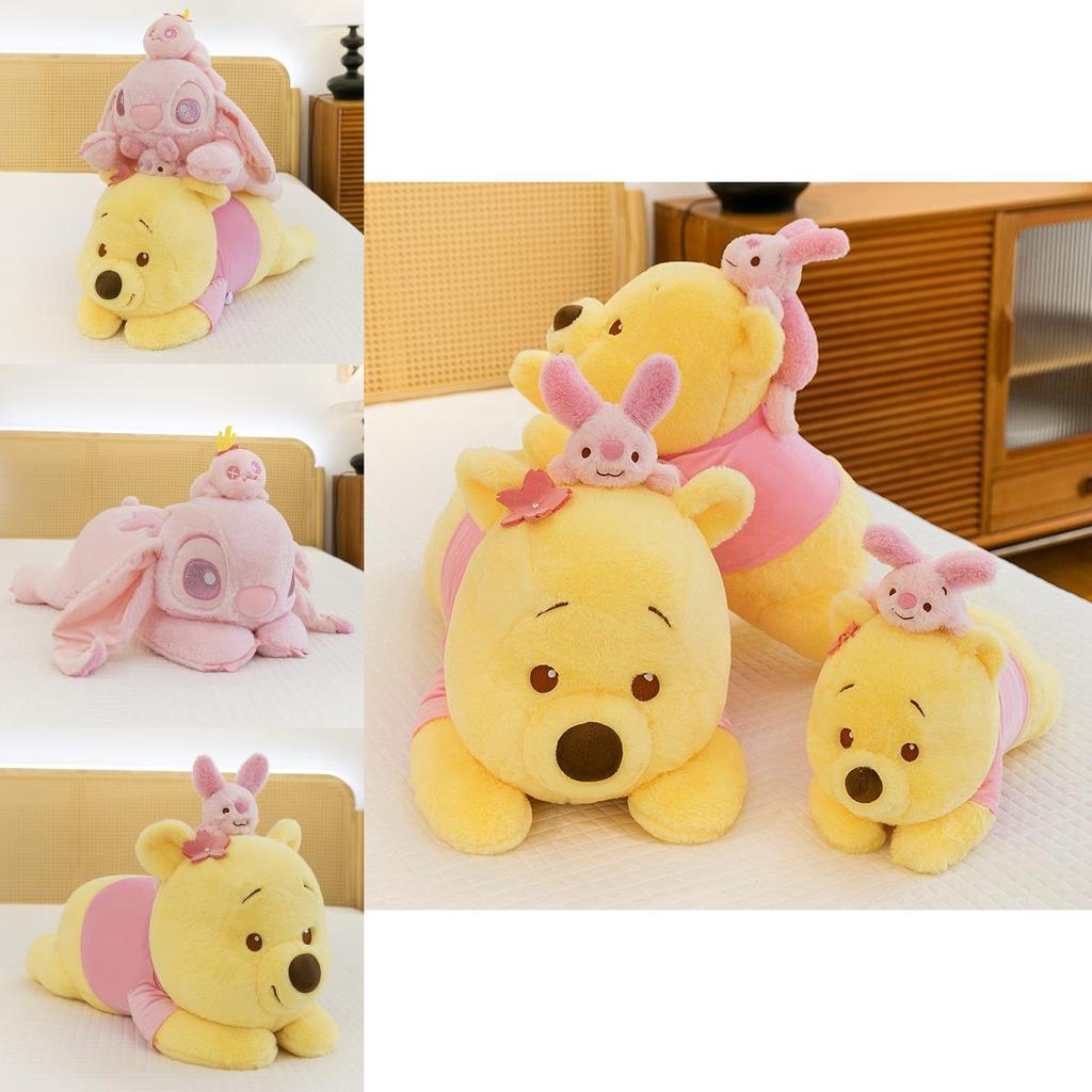 Плюшевая игрушка Винни-Пух Стежок из эластичной бархатной ткани для детского подарка на день рождения