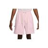 Logo Letter Print Lace Pocket Casual Shorts Men Shorts Pink DX0203-663