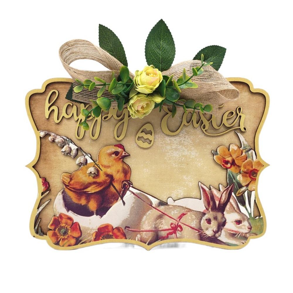 Three-dimensional Easter Decoration Hanging Creative Wall Hanging Pendant Door Hanging Balcony