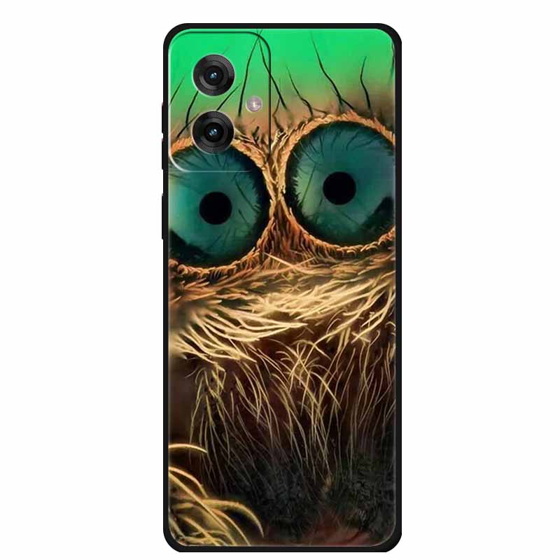 Для Motorola Moto G55 5G Чехол Роскошный ТПУ Мягкий Силикон Задняя Крышка Чехлы для Телефона для MotoG55 Защитный Ударопрочный Цветные Fundas