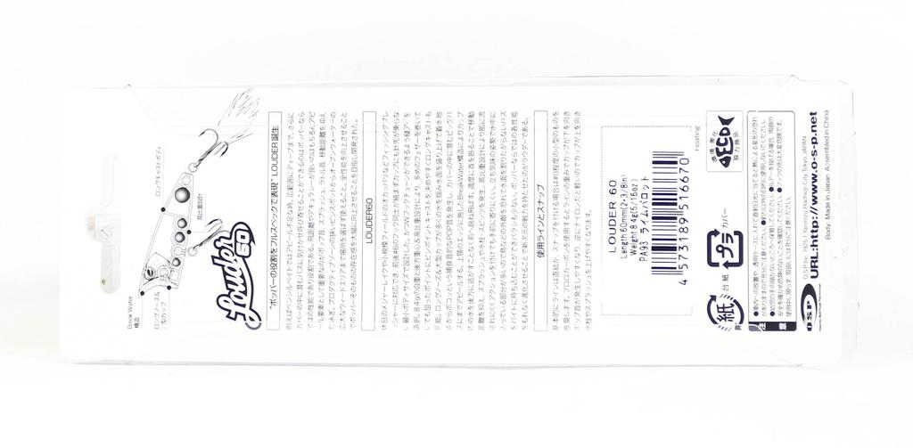 OSP Плавающая приманка Louder 60 Popper TE-40 (9825)