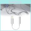 Адаптер Apple Lightning на 3,5 мм для наушников со звуковой картой для прямых трансляций