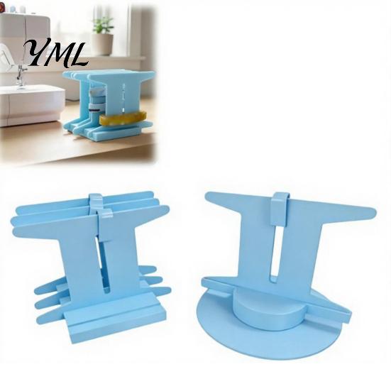 Fabric Ribbon Dispenser 3D Printed Quilt Binding Holder, Tangle-Free Dispenser, Universal Spool System with Base & Spinner, Sewing Accessories