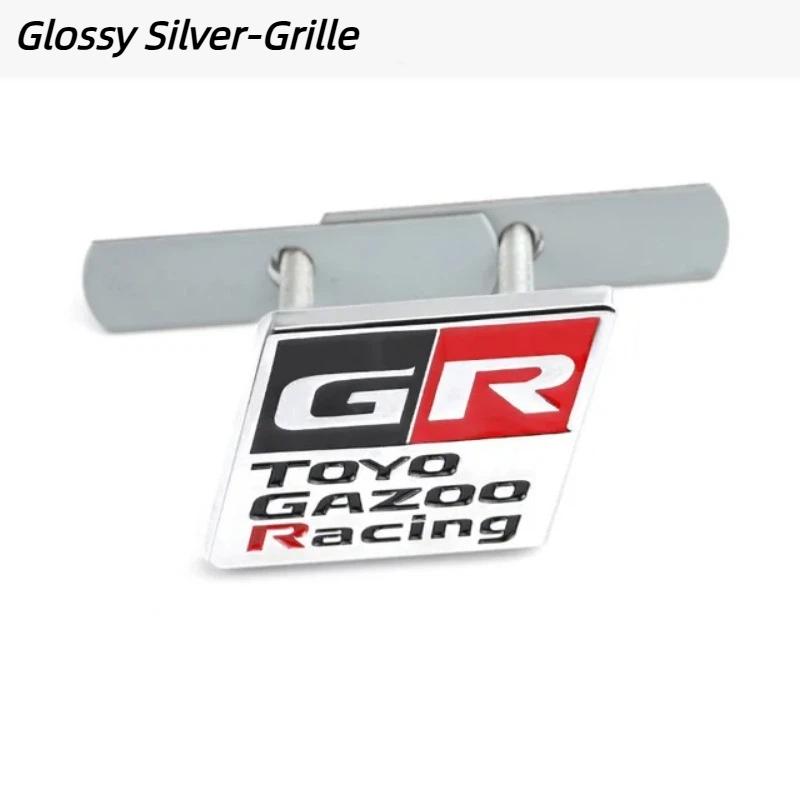 Металлическая наклейка на автомобиль GR Gazoo Racing Логотип Значок Эмблема Декаль для HV Y-ARiS GRMN 86 P-rius H-arrier