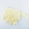 10Meters Saddle Pheasant Feathers Fringe for Clothes Ribbon Cock Feather Trim Flecos Tassel Needlework Decoration Sewing Decor