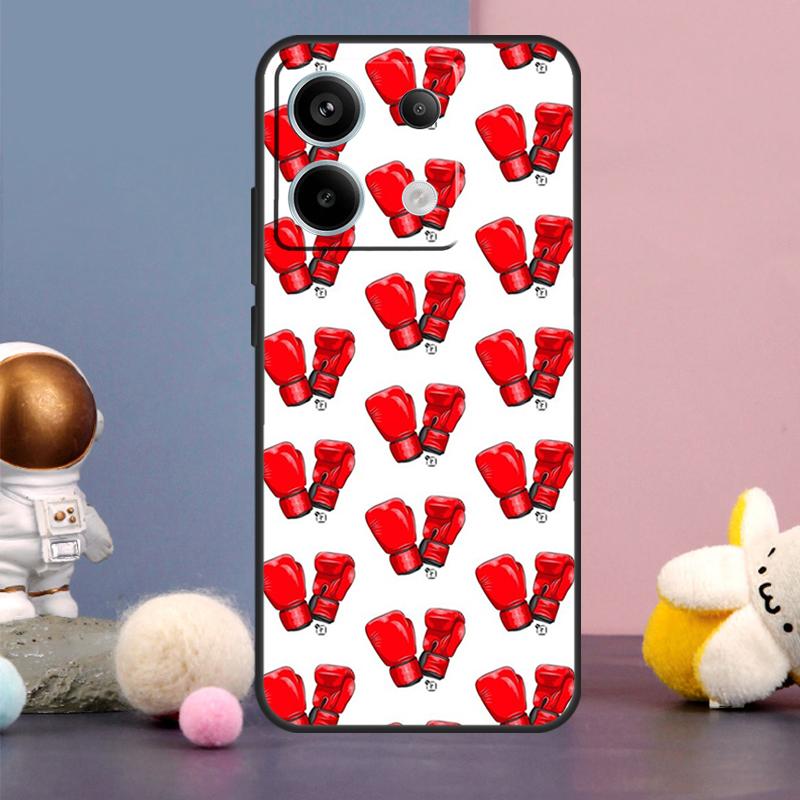 Чехол-боксерские перчатки для Xiaomi Redmi Note 14 9 10 11 12 13 15 Pro Plus Redmi 15 15C 10C 12C 13C 14C