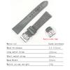 Watch Band Vintage Suede Leather Watch Strap 18mm 20mm 22mm Grey Black Brown Band Replacement Wristband Quick Release Calfskin Watchband