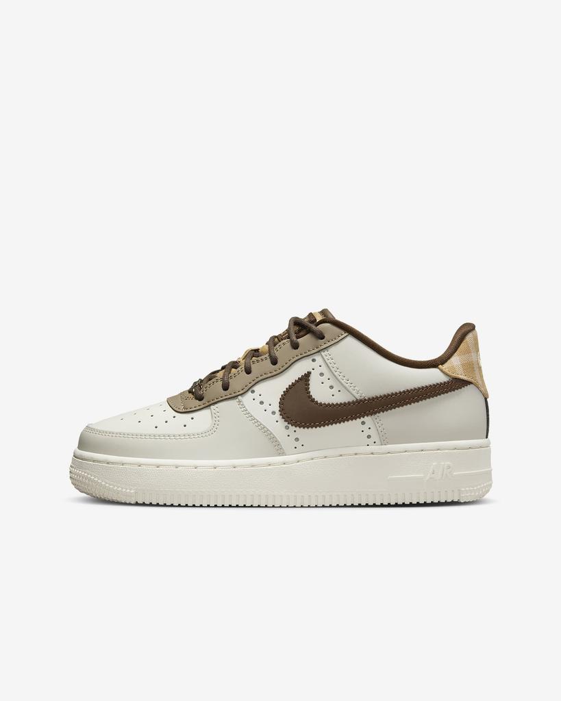 FV3702-121 Nike GS Air Force 1 LV8 Парус Хаки Какао Вау