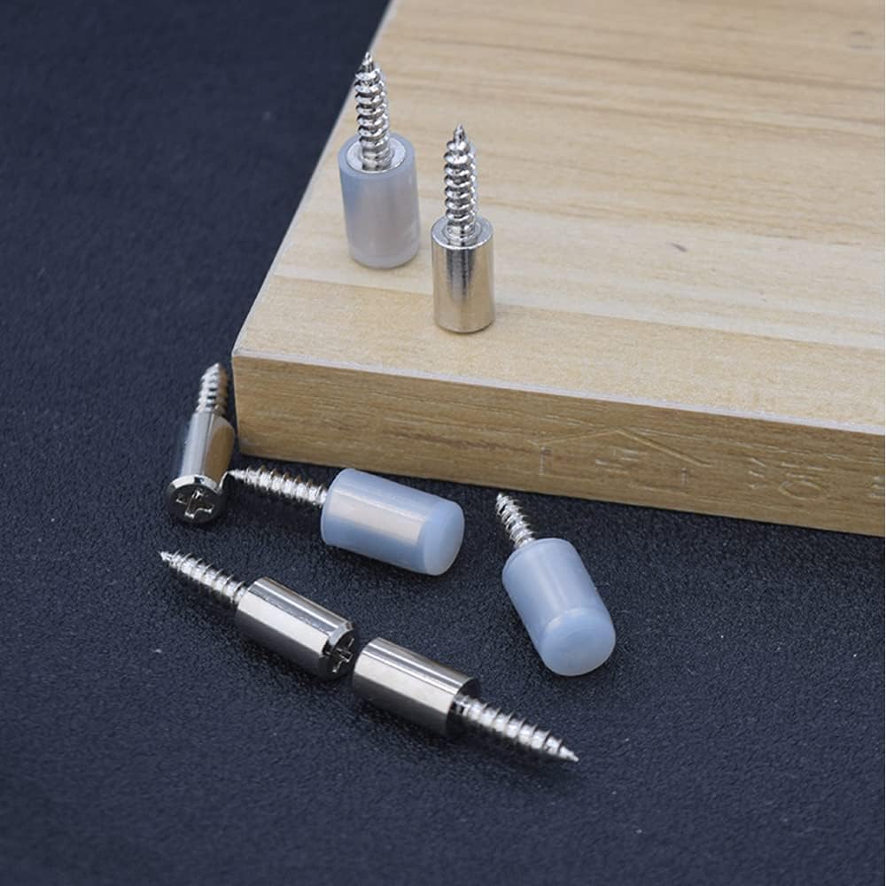 80/10 шт. саморезы многослойный держатель пластины стеллаж для хранения в гардеробе фиксированная опора с нескользящей резиновой втулкой