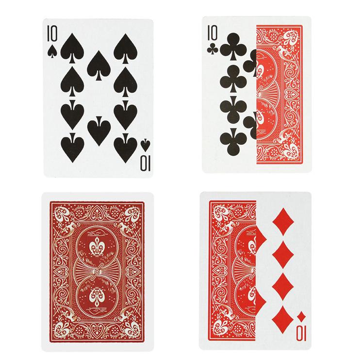 Magic Poker Set: 4 Cards Transforming Novelty Toy for Creative Youth - 10 Changes