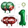 Super Bowl Rugby Aluminum Film Balloon Set Sports Competition Birthday Theme Party Supplies Decoration