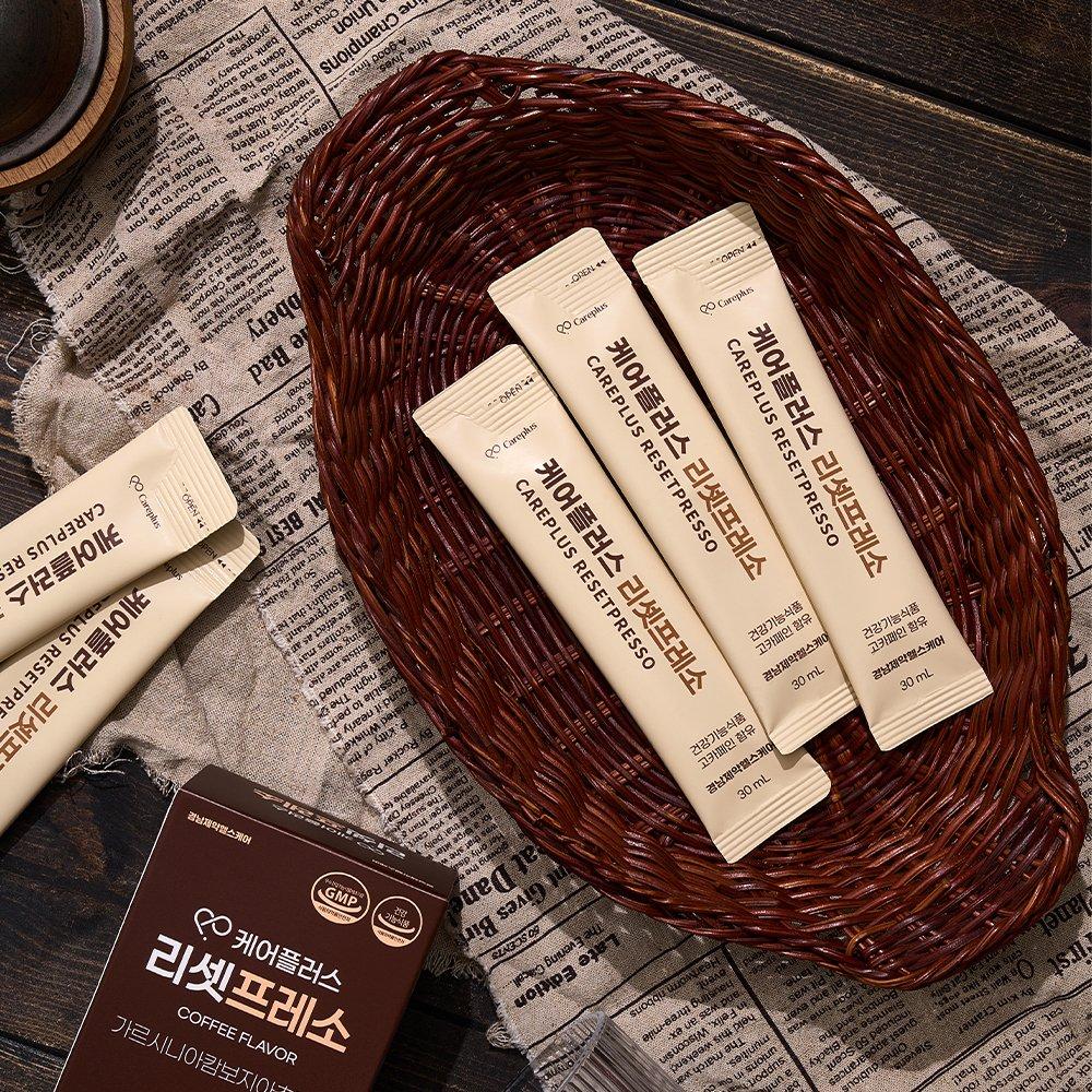 KYUNG NAM PHARM Здравоохранение Care Plus Диетический кофе Resetpresso (жидкость) 1 коробка 10 упаковок