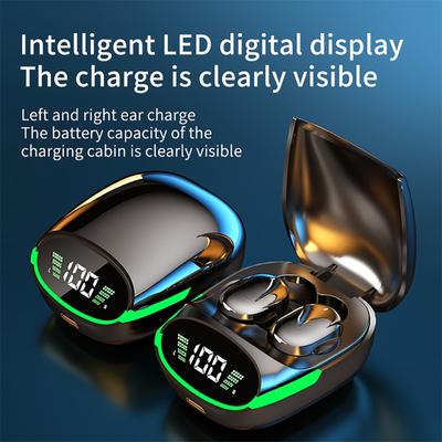 Tg06 Беспроводные Bluetooth-совместимые 5.1 Мини-наушники Водонепроницаемые Спортивные наушники-вкладыши для улицы Сабвуфер