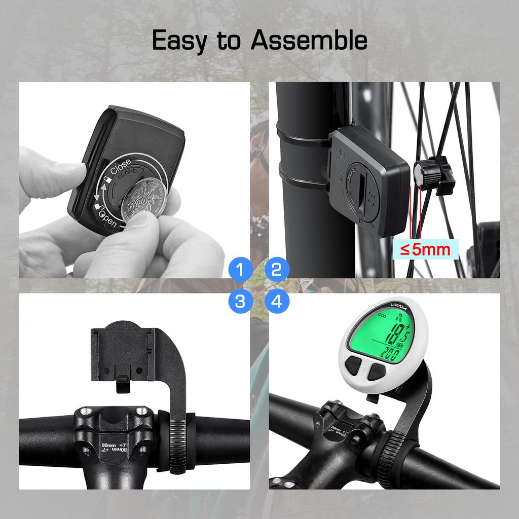 Велосипедный спидометр, проводной/беспроводной, велосипедный компьютер, одометр, велосипедный спидометр