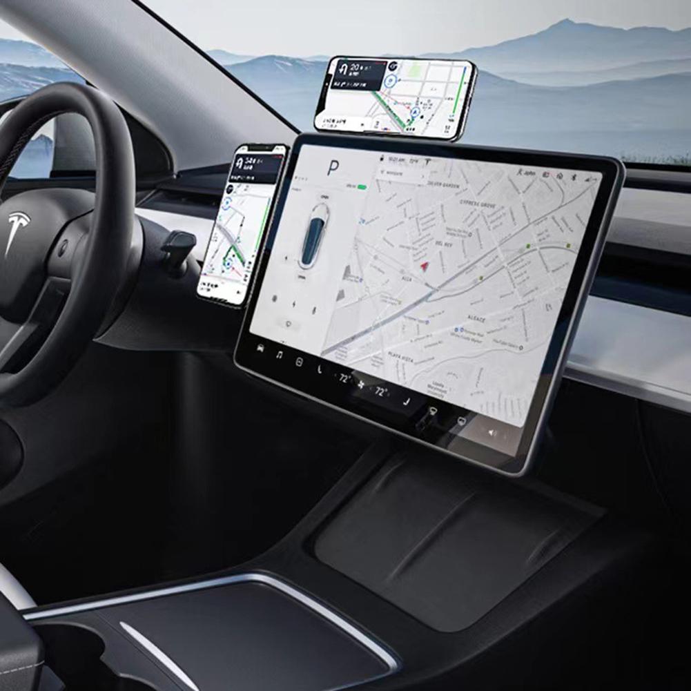 Magnetic Phone Holder For Magsafe iPhone 13 14 Pro Max Laptop Stand Car Phone Holder Continuity Flip Monitor Display Side Mount