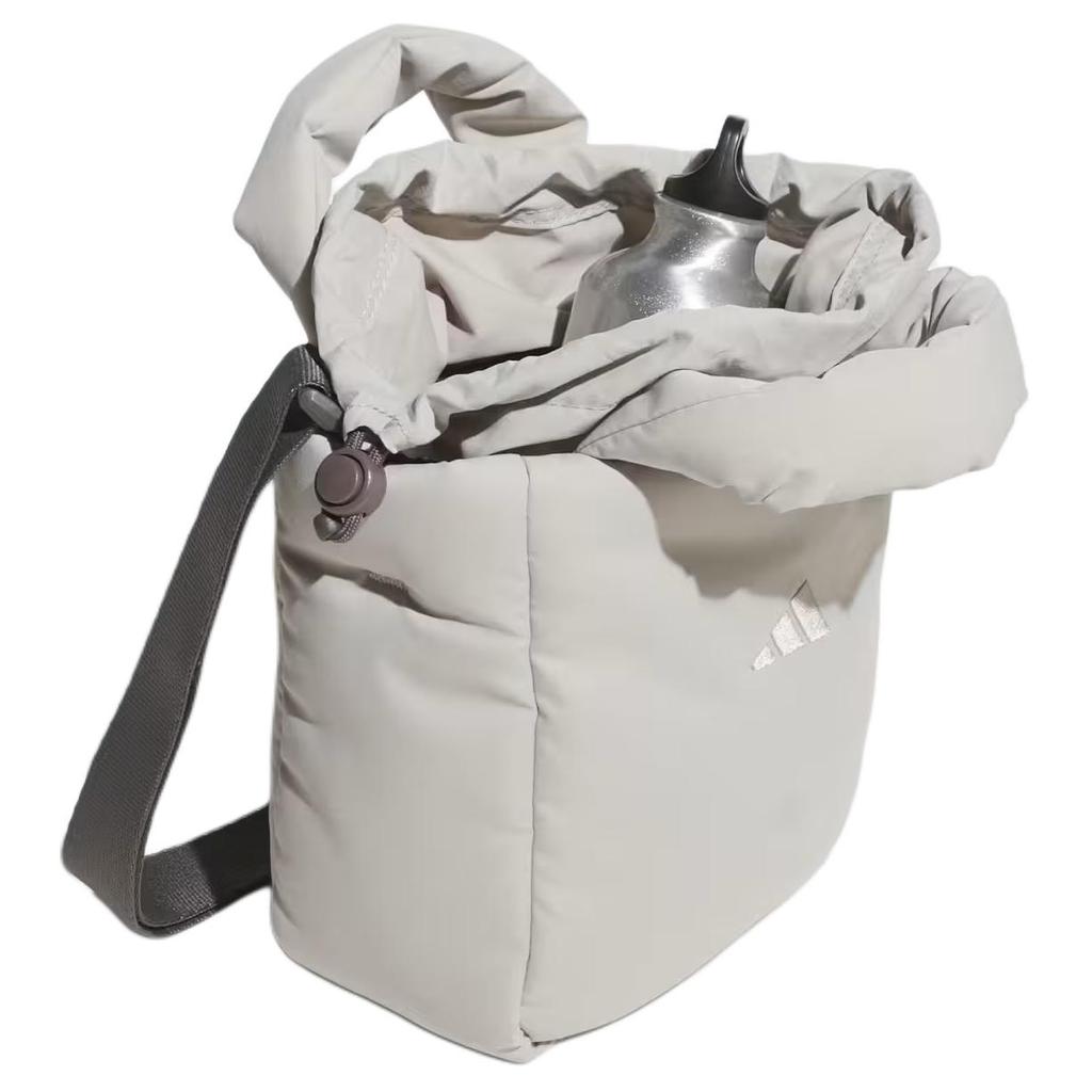 Adidas Полиэстеровая наплечная сумка, сумка через плечо, сумочка унисекс серая Adidas JZ4423