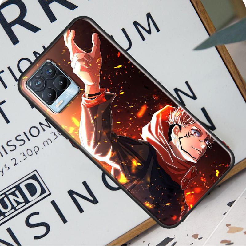 Чехол с рисунком аниме Jujutsu Kaisen Ryomen Sukuna для Realme 8i 8 Pro GT Neo 2 Master C15 C21, чехол для OnePlus 8T 9R Nord2 9 Pro