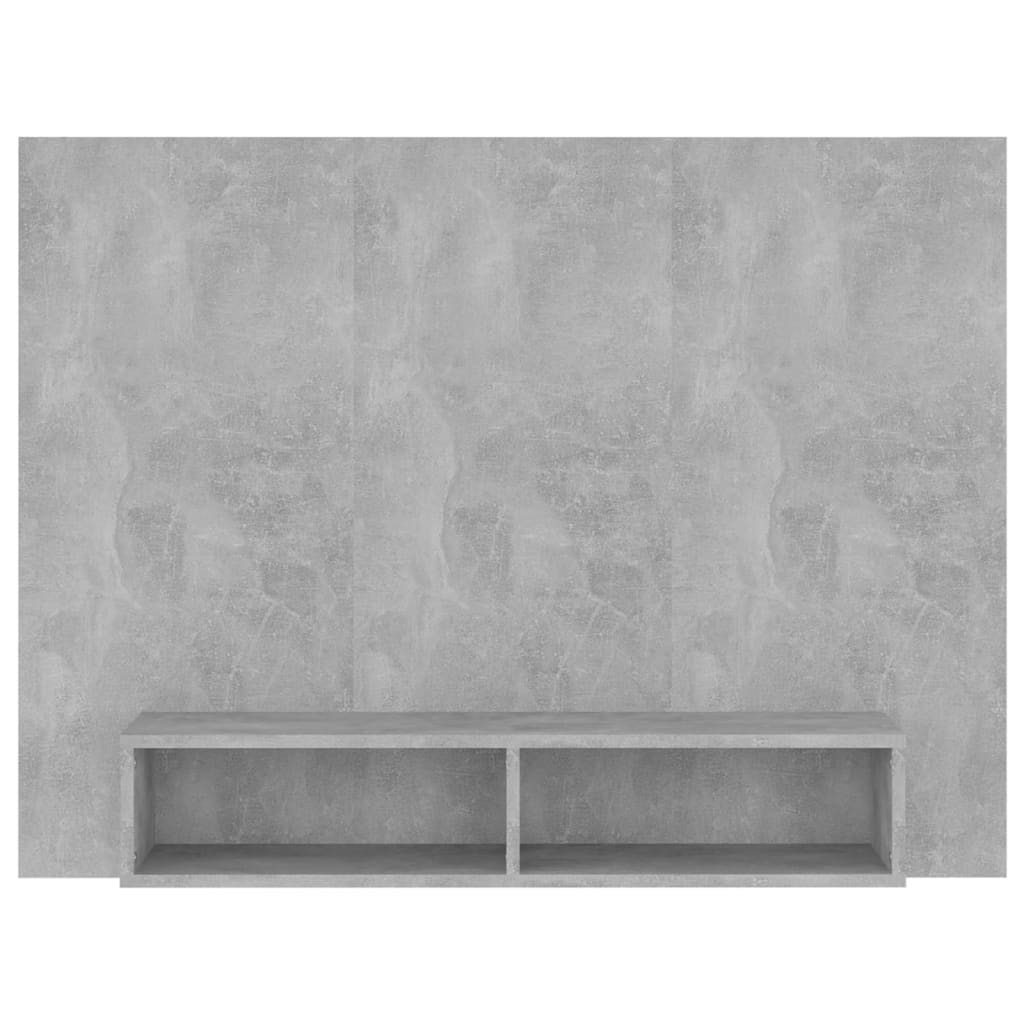 TV Wall Cabinet Concrete Grey 120 x 23.5 x 90 cm Particleboard