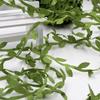 20 м искусственная лоза зеленая листовая ротанговая имитация листвы садовая вечеринка свадебное украшение венок из листьев лозы домашний настенный декор
