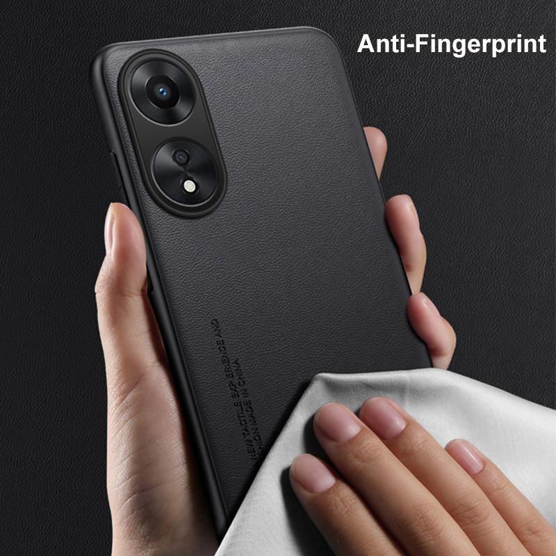 Роскошный чехол для телефона из искусственной кожи для OPPO A58 A58X A78 A97 A98 5G A17, задняя крышка, силиконовый защитный чехол для OPPO Reno 8T 4G Coque