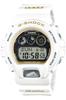 Часы Casio Sea and The Japan Collaboration Solar Biomass Белые x Золотые G-Shock [Love Earth] Модель I-Search, Радиоуправляемые часы, Пластик,