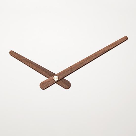 2Pcs/Set Clock Pointers Solid Wood High Torque Repair Parts DIY 12/14 Inch Wall Quartz Clock Hands for Home