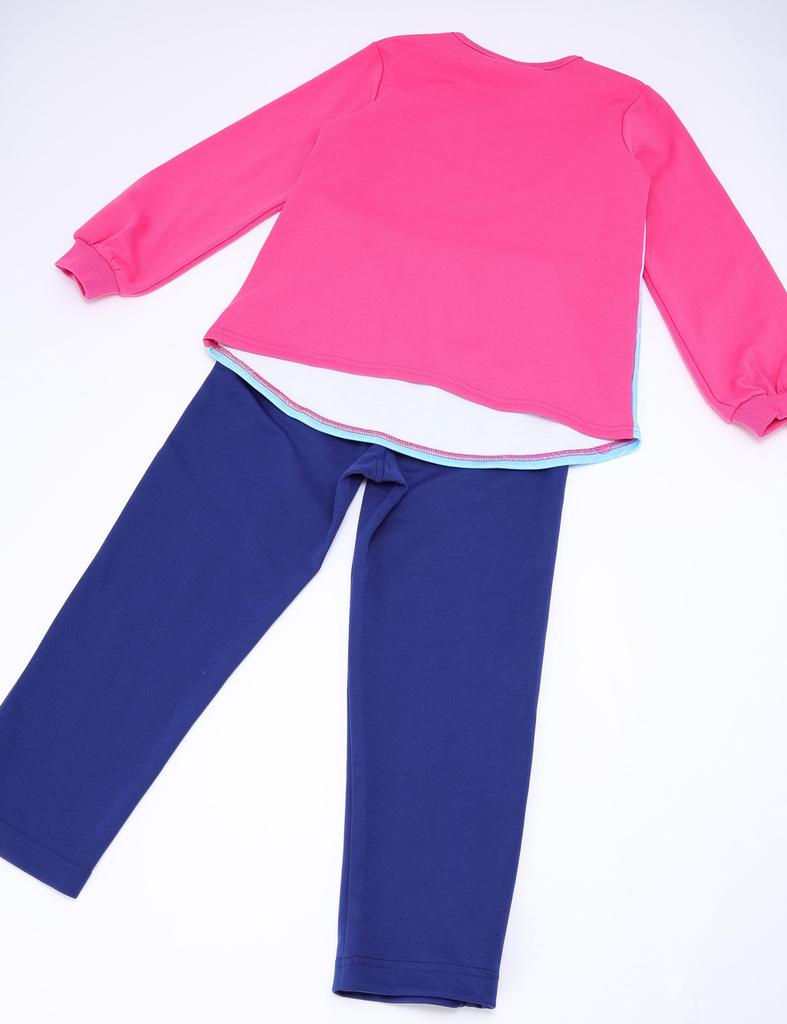 Тамагочи Светящийся картонный трикотажный длинный рукав пижамы 562 [Bandai] для девочек