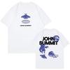 Футболка John Summit Tour Crewneck Streetwear Футболки для женщин и мужчин в стиле хип-хоп унисекс модные свободные повседневные топы Harajuku с коротким рукавом