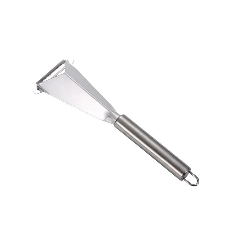 Stainless Steel Anti Slip Fruit Carving Knife Platter Decoration Vegetable Cutting Slicer Triangular Kitchen Food Carve Tool