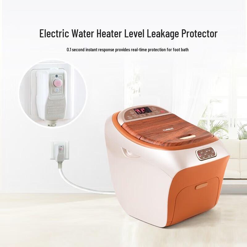 CLORIS Глубокий электрический массажер для ног до колена и пароварка