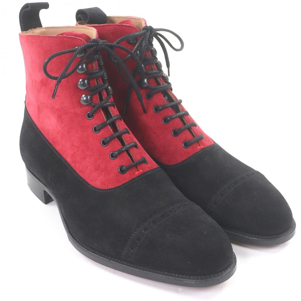 Excellent EDWARD GREEN Ankle boots SHANNON punched cap toe Used