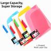 Angled-cut A4 Document Organizer Waterproof Student File Folder  Stationery