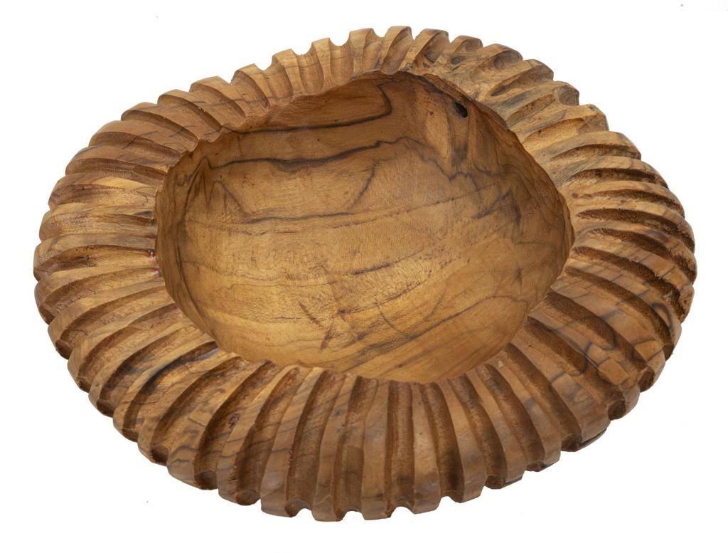 Поднос из тика Geris Cm Ø 29X7