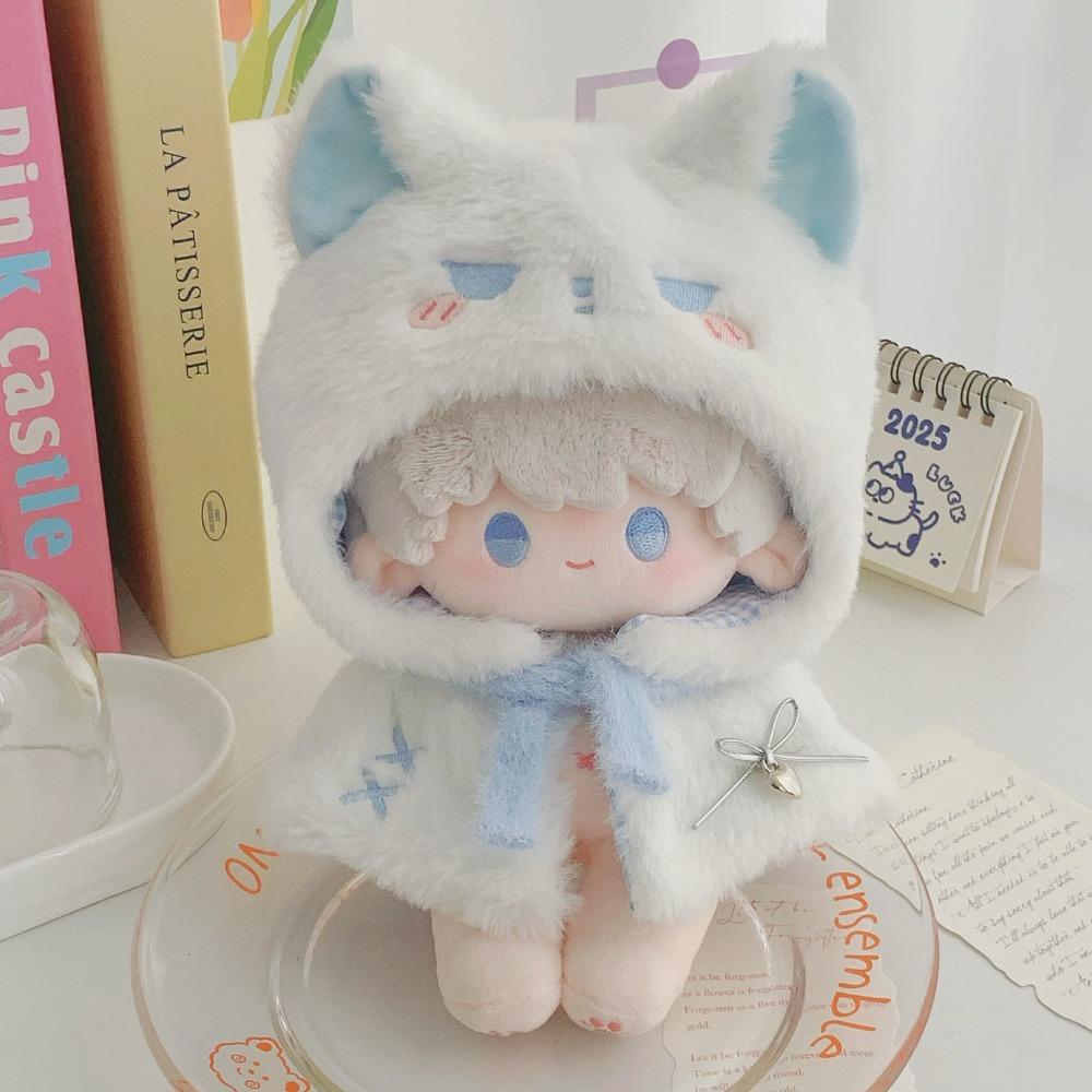 Костюм 20 см Одежда для куклы Наряд Плющевая накидка Набор одежды для куклы 10/20 см Хлопковая кукла