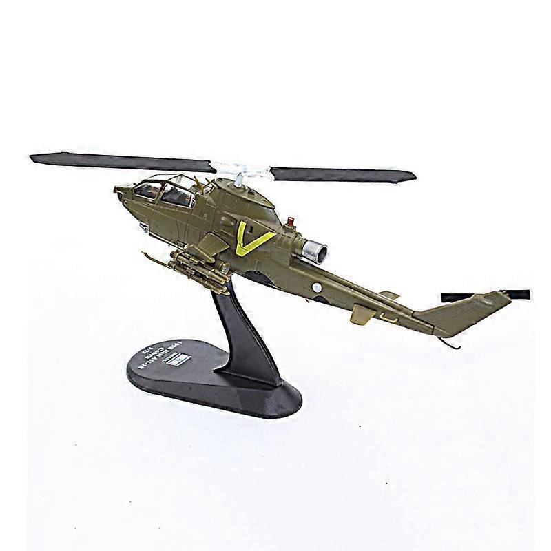1:72Scale Model AH-1S BELL 214ST Cobra Attack Israel Helicopter Millitary Diecast Aircraft Airplane Plane Colelction Display Toy