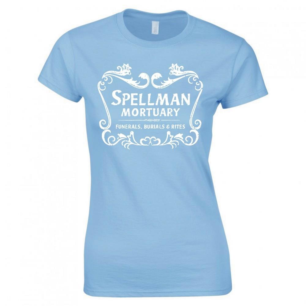 Inspired By Sabrina Chilling Adventures Spellunisex Mortuary Skinny Fit TShirt