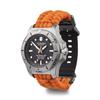Часы VICTORINOX PROFESSIONAL DIVER Корпус из пескоструйной нержавеющей стали Черный циферблат Оранжевый ремешок из паракорда Подарок 241845 Обычный импорт Черный I.N.O.X.