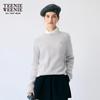 Teenie Weenie Women's Cable Knit Round Neck Sweater